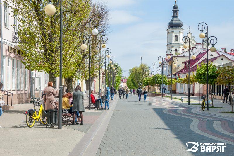 Первомай в Пинске, фото Виктора Кузнецова