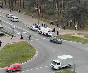 Ребёнок пострадал в ДТП возле остановки «Лесопарк» в Пинске