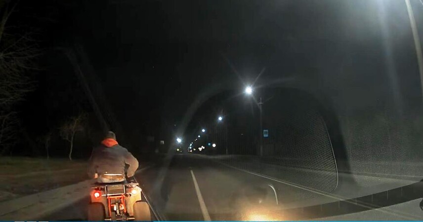 Пьяный угонщик квадроцикла задержан в Пинске