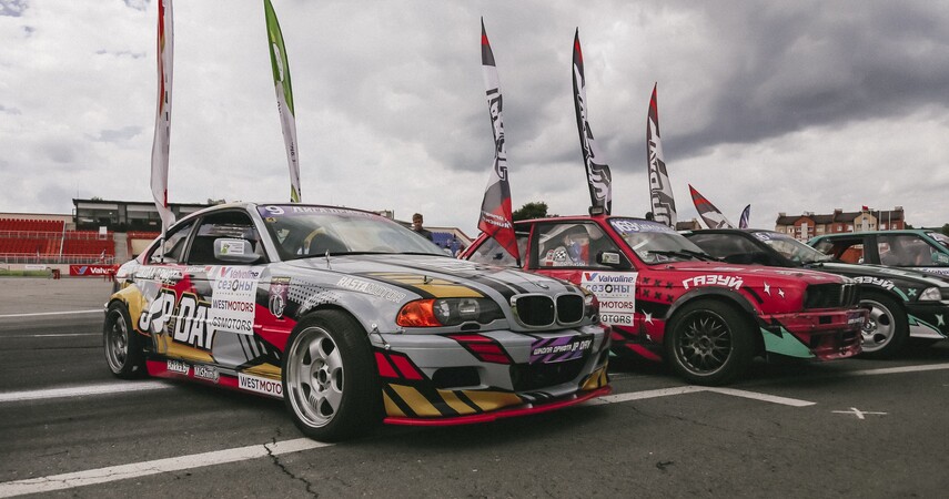 «Лига дрифта» в Пинске: 10 августа стартует 4 этап республиканских соревнований