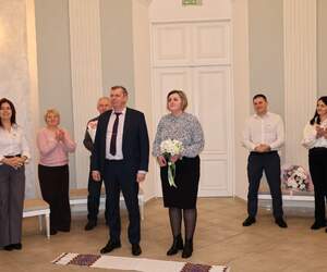 25 лет вместе: в ЗАГСе Пинска поздравили супругов Капских