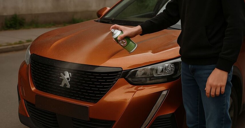 В Пинске братья 14 и 10 лет повредили чужое авто спреем: старшему грозит суд