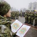 Более 180 военнослужащих приняли Военную присягу в Пинском пограничном отряде