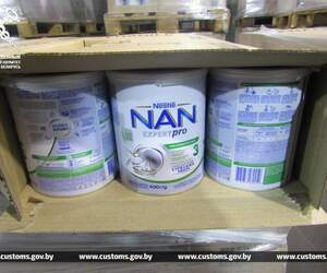 Брестская таможня предотвратила попытку ввоза детского питания на сумму более 2 млн рублей без декларирования