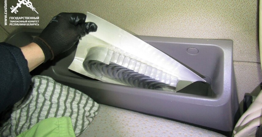 Польский перевозчик рискует потерять грузовик из-за спрятанных автозапчастей