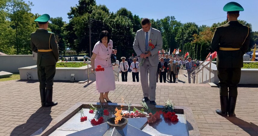 Пинск и район отмечают День Независимости с любовью к семье и Родине