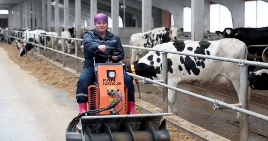 В Пинском районе открыт крупный молочно-товарный комплекс