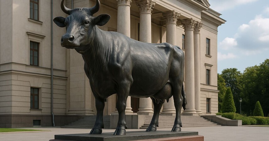 Лукашенко предложил поставить памятник корове