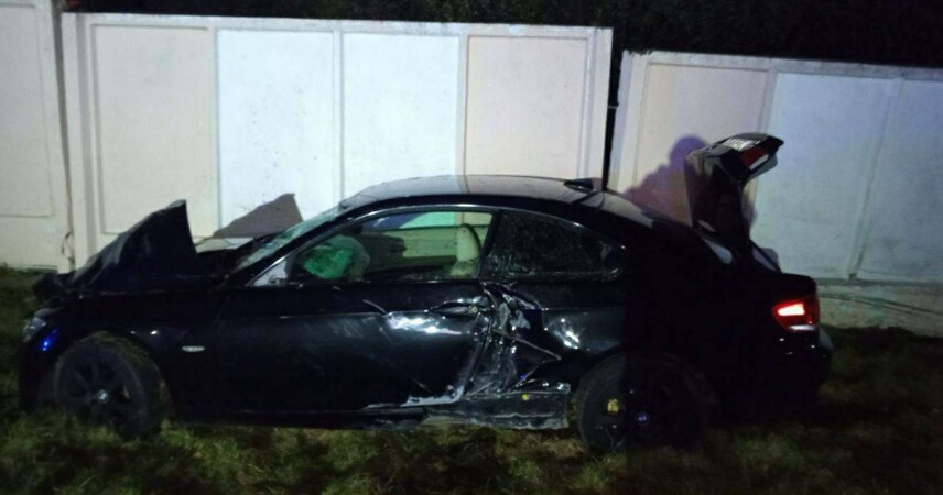 Смертельное ДТП под Пинском: пассажир BMW погиб, водитель был пьян и без прав