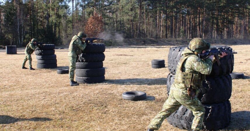 Весь сентябрь Пинский погранотряд будет проводить плановые учебные стрельбы