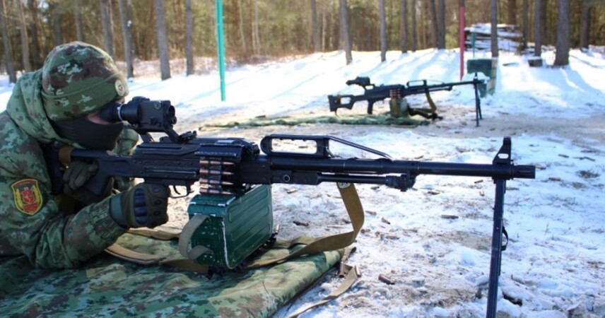 Пинский погранотряд информирует о плановых учебных стрельбах в марте