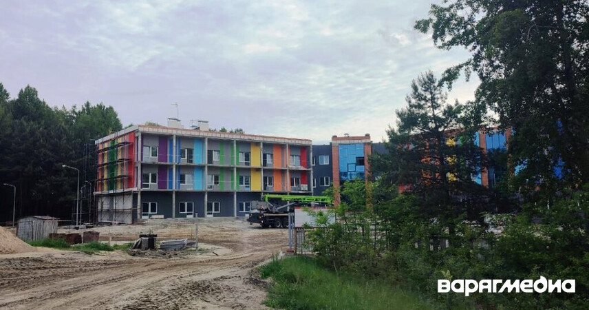 В ДРОЦ «Свитанак» строят новый корпус на 150 мест