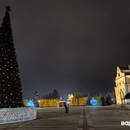 Пинск готовится к Новому году — 40 км гирлянд, лошади, елки и десятки фотозон