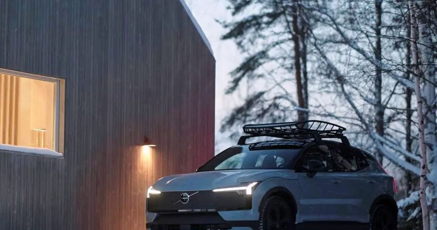 Новый электокроссовер от Volvo: EX30 Cross Country идеален для любителей бездорожья
