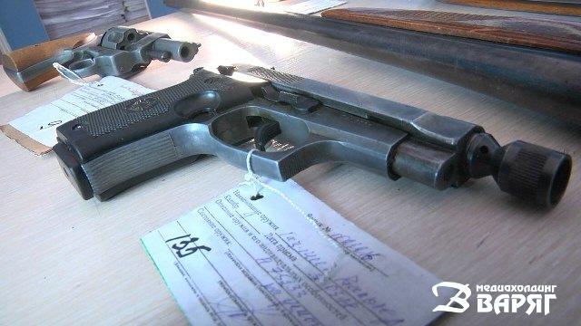 В Пинске зарегистрировано более тысячи единиц оружия - фото