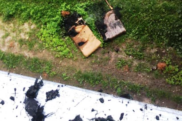 человек погиб при пожаре - фото