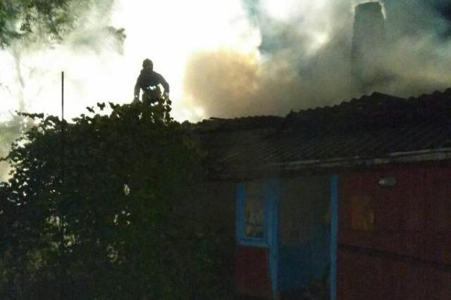 Пожар в Диковичах - фото