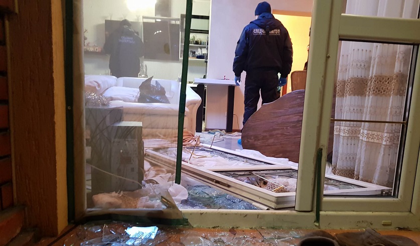 нападение на дом ИП в Пинске - фото