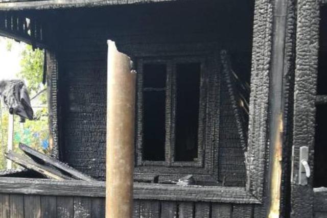 Пожар в Пинске - фото
