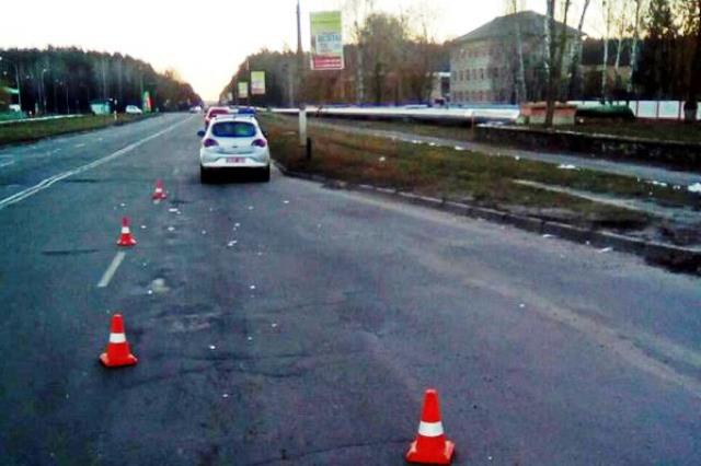ДТП в Пинске: травмирована пешеход, переходившая дорогу в неположенном месте - фото