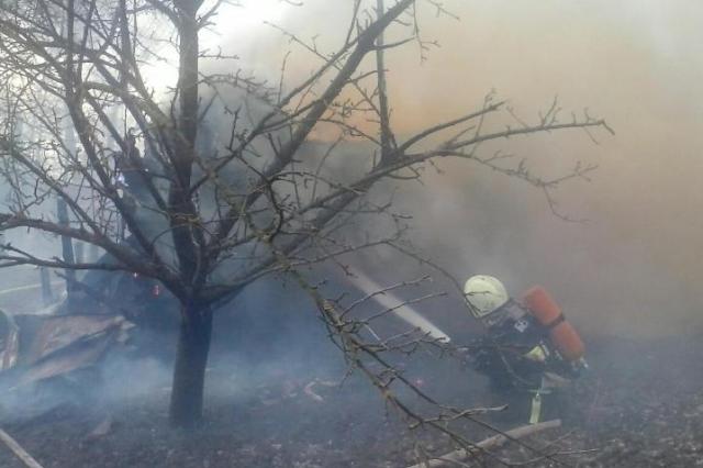 Пожар в Почапово - фото