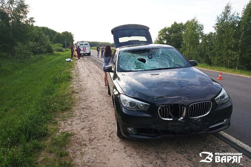 ДТП в Пинском районе: BMW насмерть сбил велосипедиста - фото