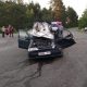 ДТП в Пинском районе: столкнулись легковушка и автобус - водителя Renault деблокировали спасатели - фото