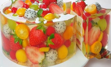 фруктово-ягодный торт