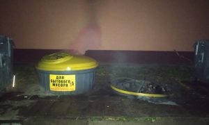поджигатели мусорных контейнеров в Пинске задержаны, фото УВД