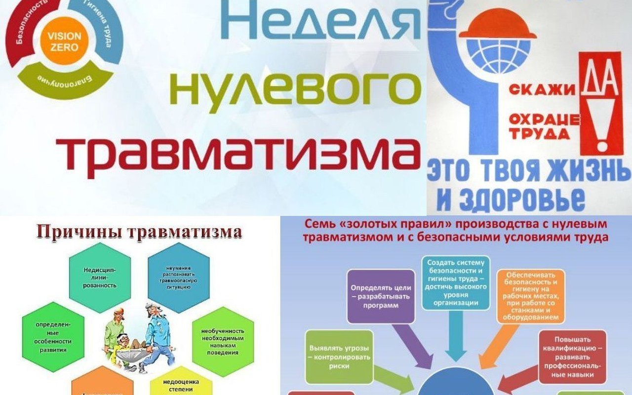 Неделя нулевого травматизма Vision Zero на предприятиях Пинского района с 22 июня 2026 года