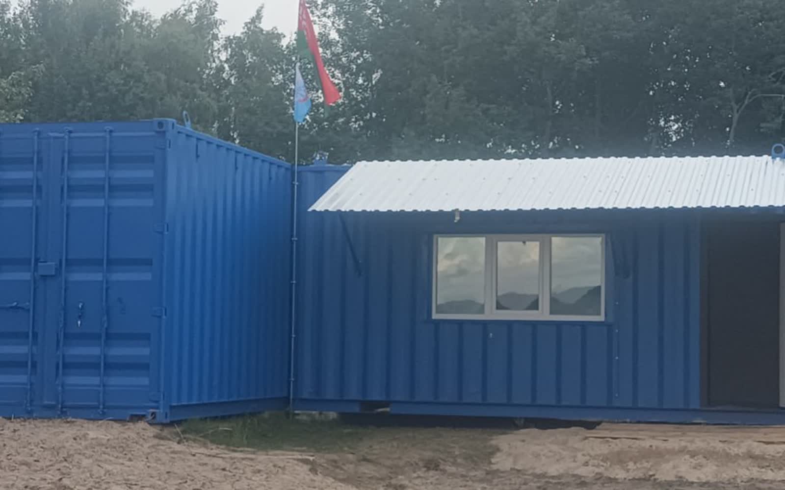 Новые спасательные посты Пинского ОСВОД на озере Погостское