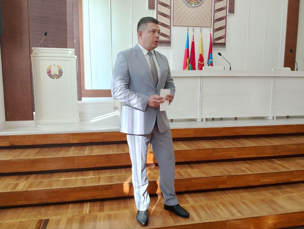 Вручение ключей от квартир в Пинске