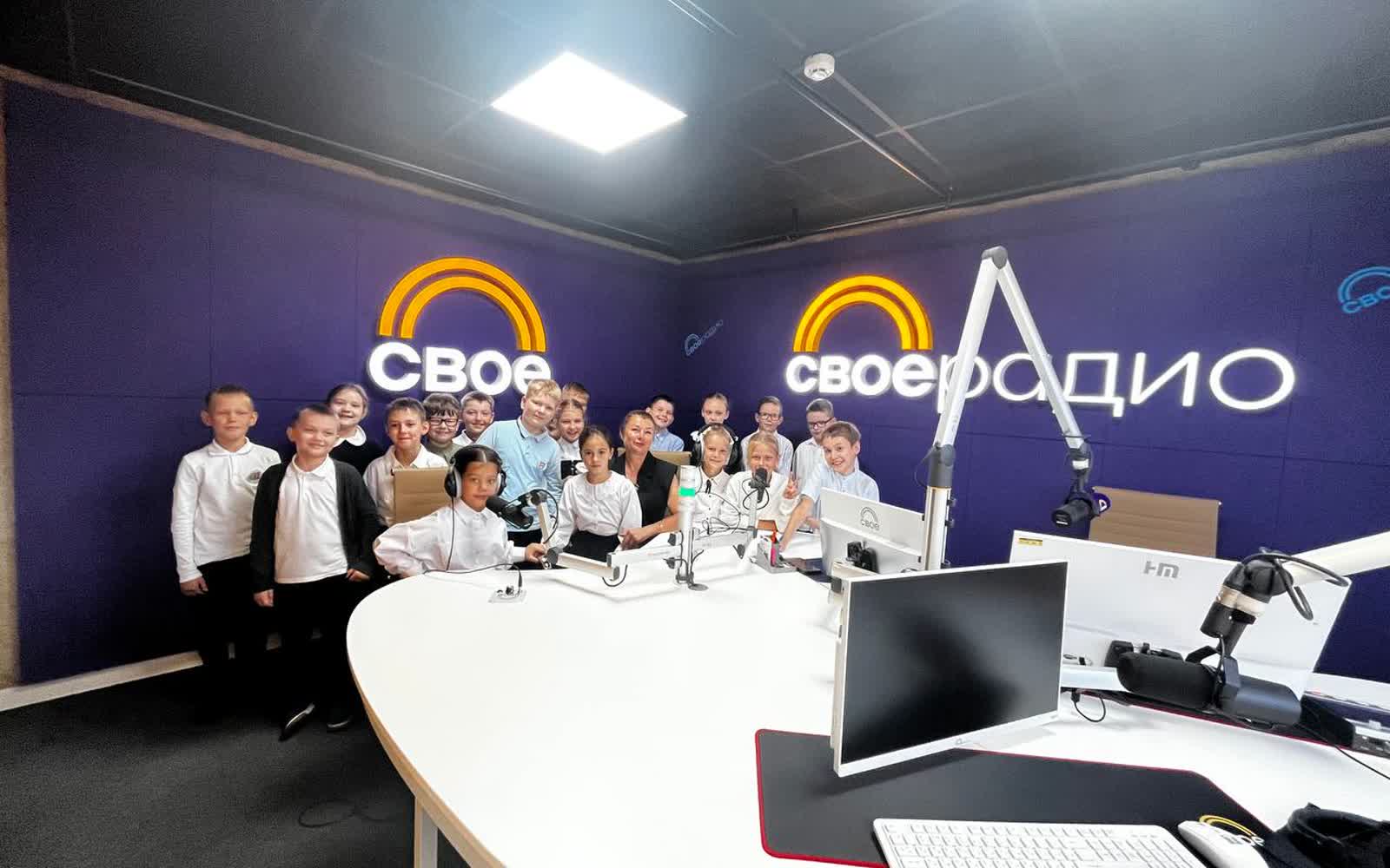 Экскурсия 3 «А» класса гимназии № 1 Пинска в ТРК «Варяг»